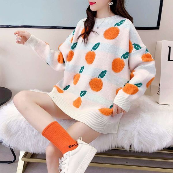 

women's sweaters sweater women's autumn winter wear loose and lazy style pullover sweet student's t-shirt vj51, White;black