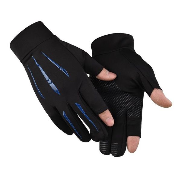 

bicycle glove ultraviolet protection cycling gloves ice silk half finger men women anti-slip touch screen bike m470, Black