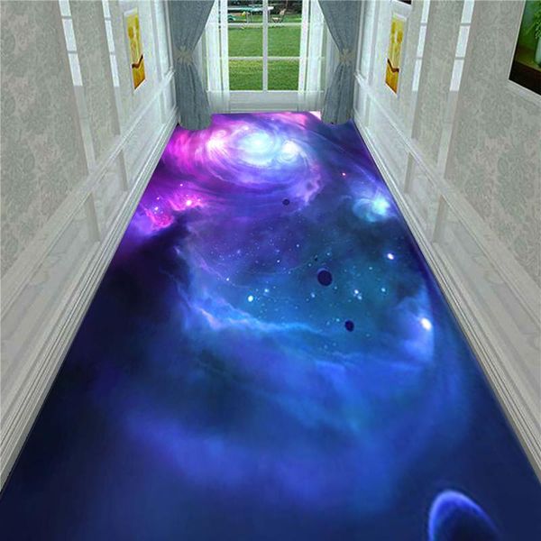 

modern 3d galaxy universe star rug children play mat living room carpet decorative sofa floor long kitchen corridor area carpets
