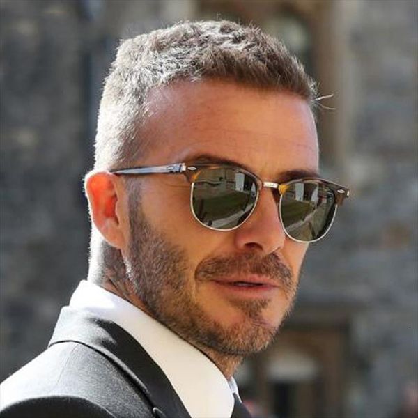 

polarized sunglasses men women 3016 brand design eye sun glasses semi rimless classic oculos de sol uv400, White;black