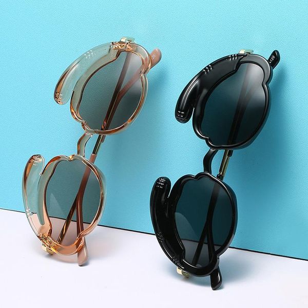 

sunglasses lionlk fashion polarized children's designer boys girls kids sun glasses black pink yellow uv400 2021, Blue