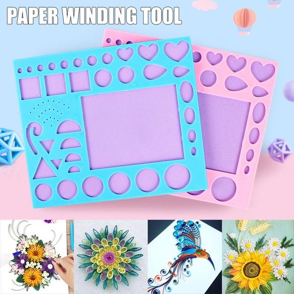 

other arts and crafts paper quilling board with pins grid guide for craft winder roll diy tool h99f