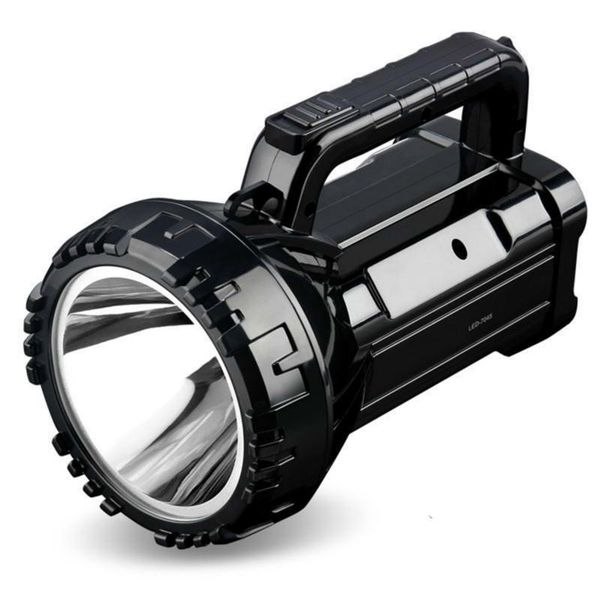 

rechargeable bright led 5w high power search long-range emergency light built-in 2800mah lithium battery flashlights torch torches
