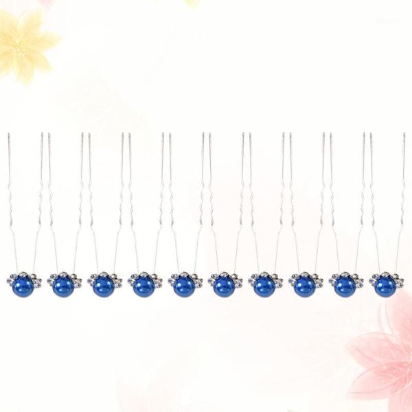 

20pcs u shaped hairpin bride pearl hair clasp cute accessories stylish headdress fashion for wedding daily use (dar1