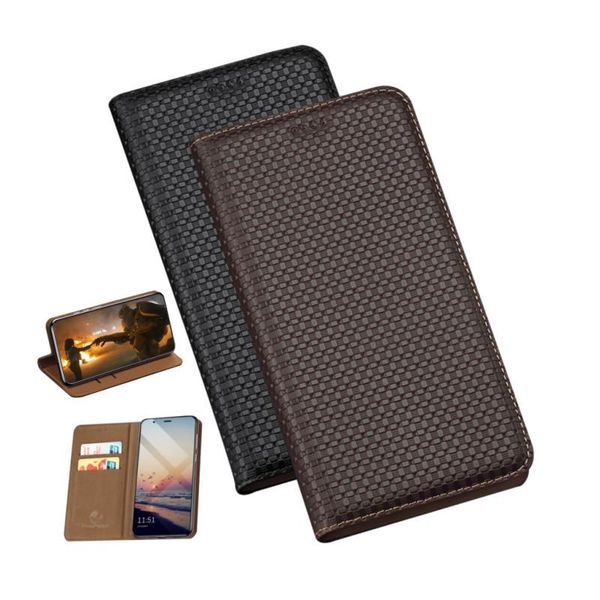

luxury natural leather magnetic holster cover funda for sony 10 ii/sony 1 ii phone case card slot holder coque cell cases