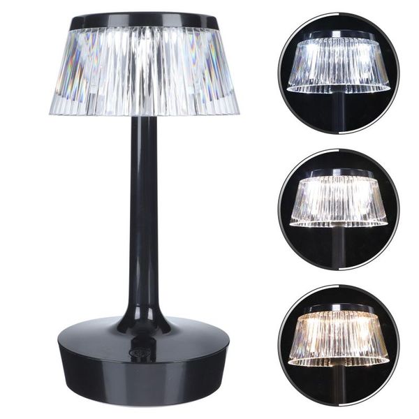 

night lights 1pc durable energy-saving desklamp usb charging safe table black