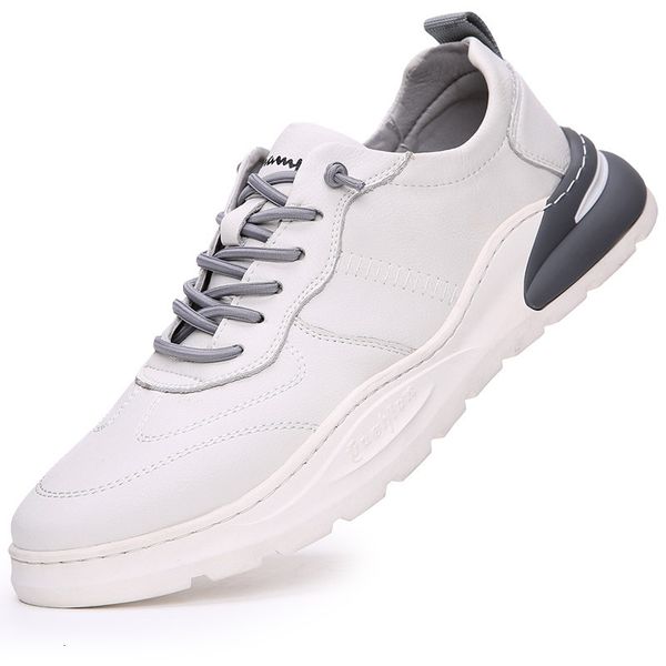 

dress shoes men's black korean casual white board wild tide student dsin
