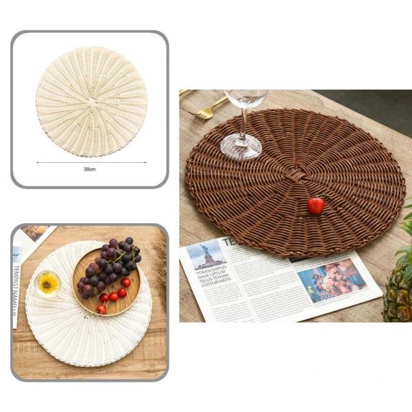 

mats & pads cup mat excellent handmade heat insulation table placemats tear-resistant non-fading coasters