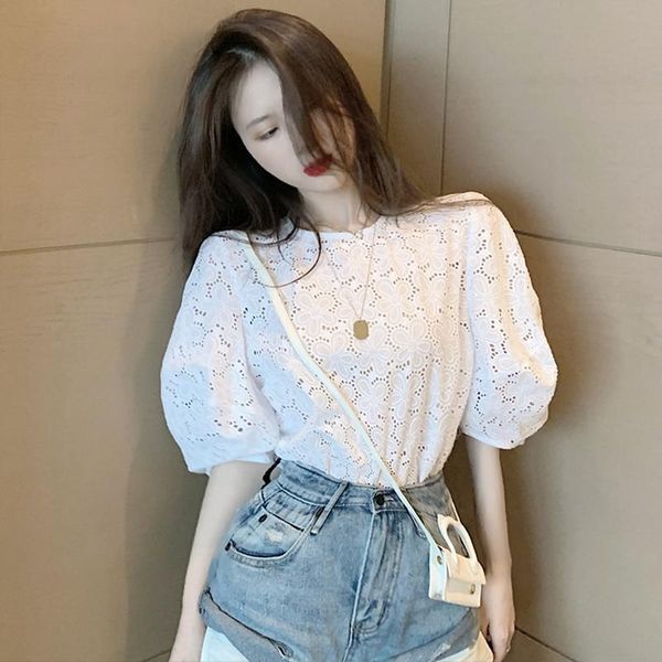 

women's blouses & shirts cmaz for women, White