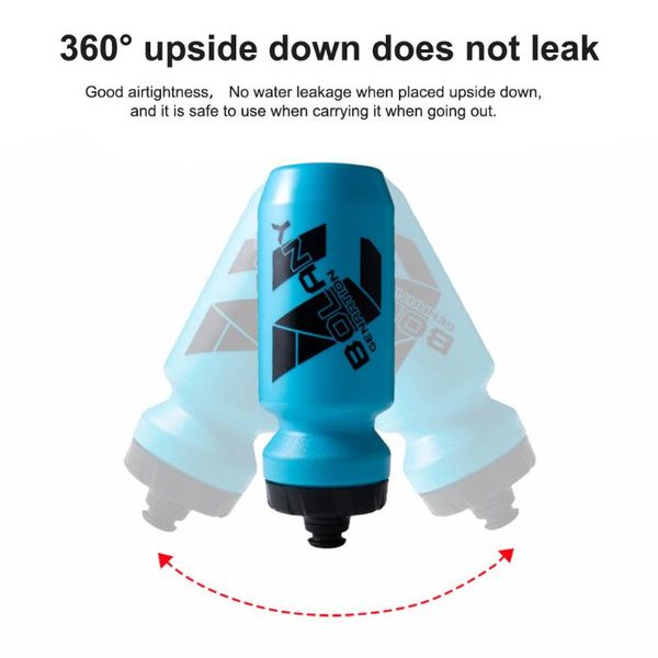 

water bottles & cages 610ml big mouth running no leaking non slip bicycle accessory easy clean portable multifunction sports cycling bottle