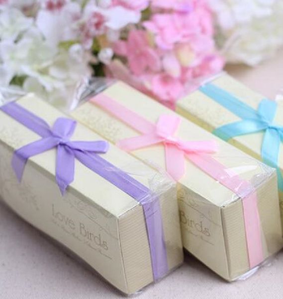 

wedding party gifts and gift love birds salt and pepper shaker favors 2pcs/set
