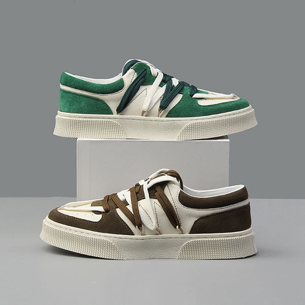 

casual light student thick soled men's korean fashion sports niche sho, Black