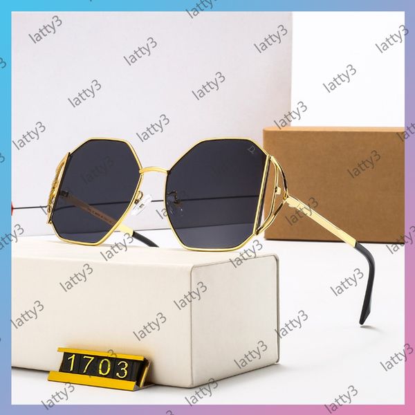 

20ss women mens designers sunglasses luxury designers glasses alloy full frame fashion glasses polarizing antireflection uv proof with box, White;black