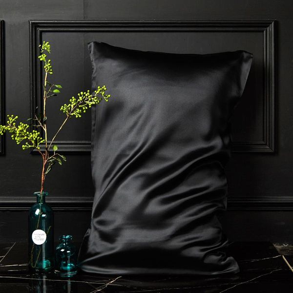 

pillow case disangni 100% natural mulberry silk for hair and skin 22 momme both sides bed cover