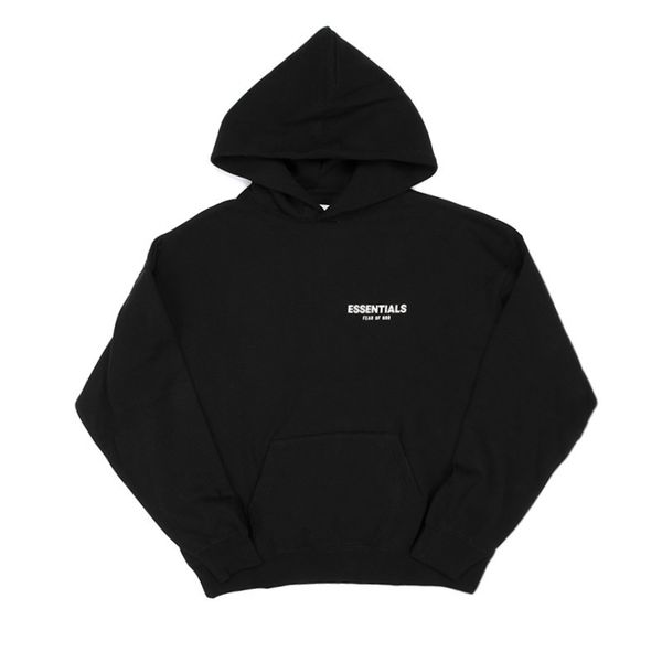 

fog essentials pullover hoodie for men and women, Black