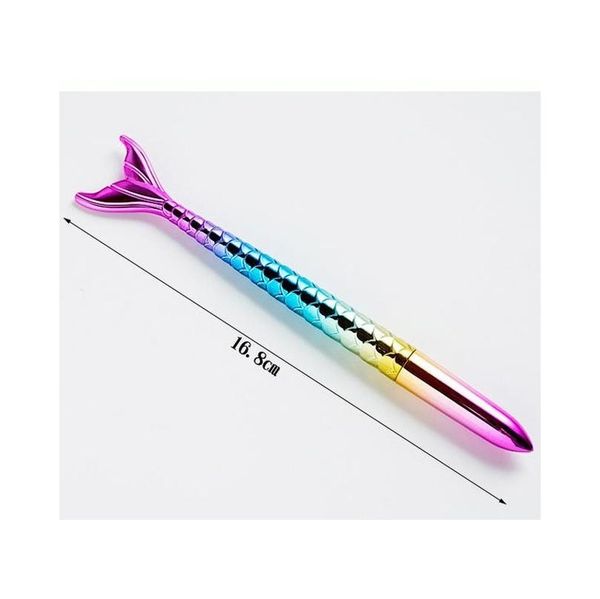 

ballpoint pens business & industrial drop delivery 2021 kawaii mermaid sea-maid pen cute school office writing supplies fashion girls gift 4, Blue;orange
