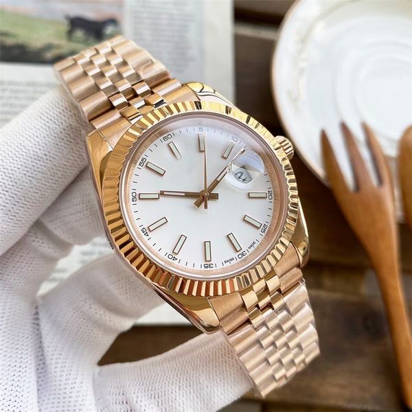 

aaa mens watches designer automatic mechanical movement watch gold wristwatch 41mm steel strap life waterproof gift wristwatches for men, Slivery;black