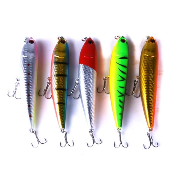 

1pcs 12cm 22g pencil fishing lure 4# water dogs hard lures baits wobbler artificial hard bait fishing tackle pesca 794 z2