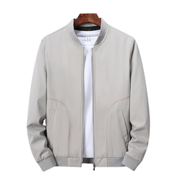 

men's jacket 2021 autumn baseball youth casual stand collar, Black;brown