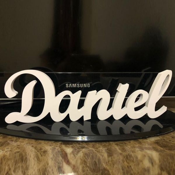 

novelty items personalized name wooden letters wedding decoration