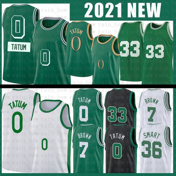 Boston Celtics Kemba 8 Walker Jayson 0 Tatum NCAA Basketball Jersey Larry 33 Bird Jaylen 7 Brown 20 Hayward Marcus 36 Smart Youth Men Kids 2021 New Retro