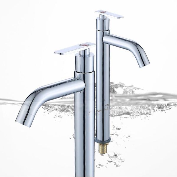 

bathroom sink faucets wash basin faucet bathtub stainless steel single cold