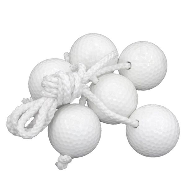 

golf balls 3 pairs ladder ball replacement pe toss set game for outdoor sports d5qd