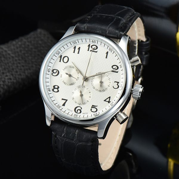 

automatic movement mechanical watch for men all dial work clear back mens watches stainless steel strap functional wristwatch auto date cloc, Slivery;brown