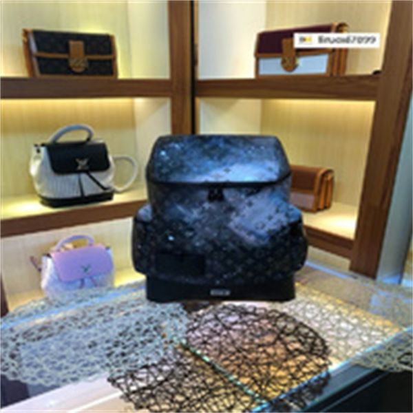 

bag brand designer luxury yy87 luggage backpack m44174 classic wild rolling men fashion backpacks business softsided bags tote messenger bag