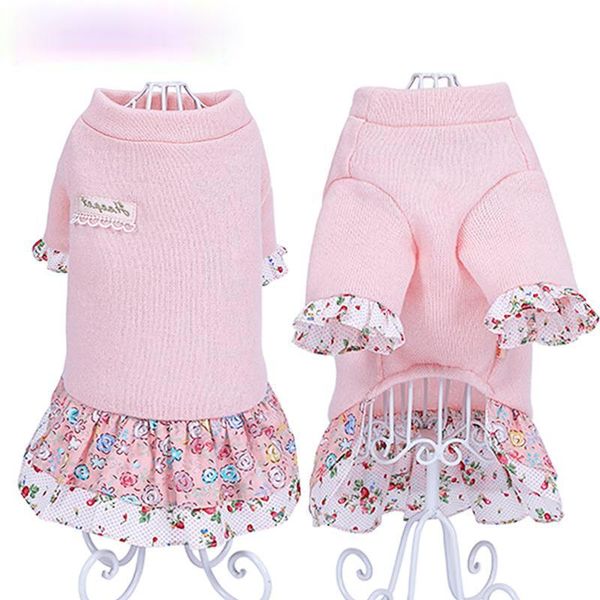 

cat costumes dog clothing autumn winter warm pet clothes dogs cats coat small costume dress outfit for chihuahua sweater