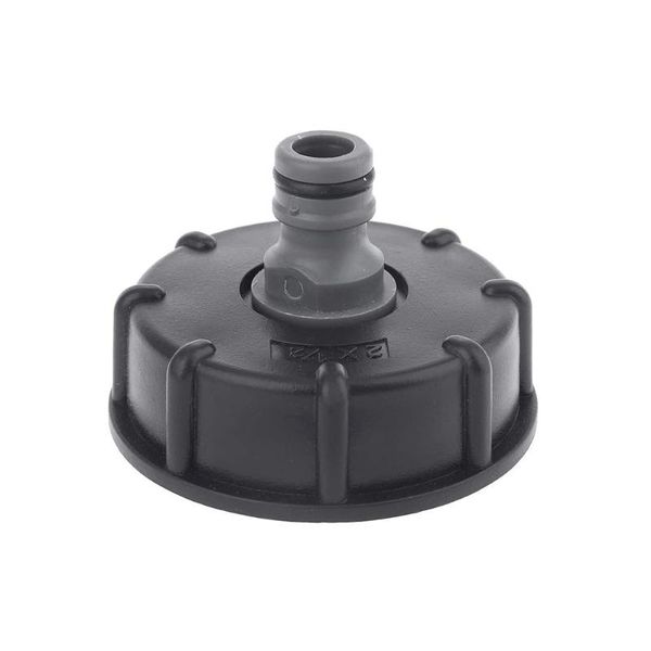 

1/2" 3/4" ibc tank fitting adapter to 16mm quick connector small nipple shape joint garden irrigation connection tools watering eq