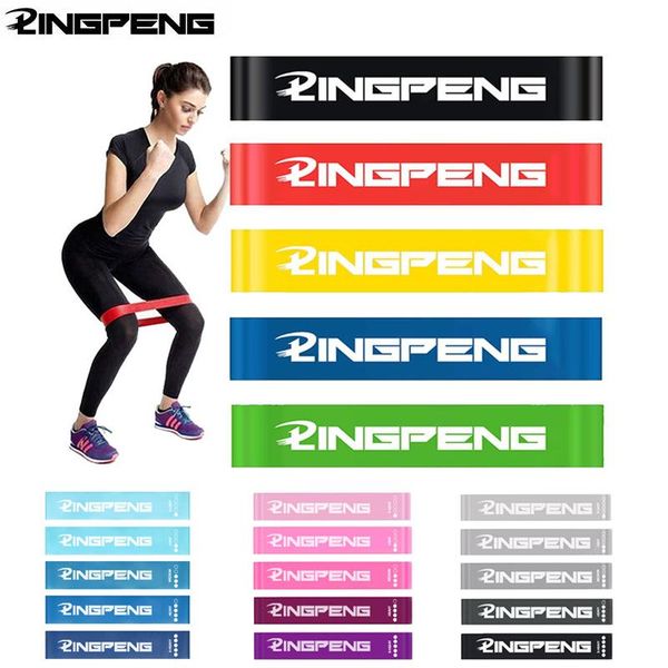

resistance bands yoga band rubber 5 fitness elastic exercise training for pilates extension gym home equipment