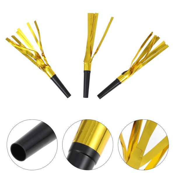 

party favor 30pcs blowers glitter fringed decorative whistles blowouts for birthday