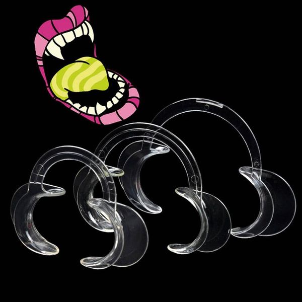 

party masks 5 pcs wedding tricky mouth expander braces blowing candles games singing tongue c-shaped opener groom