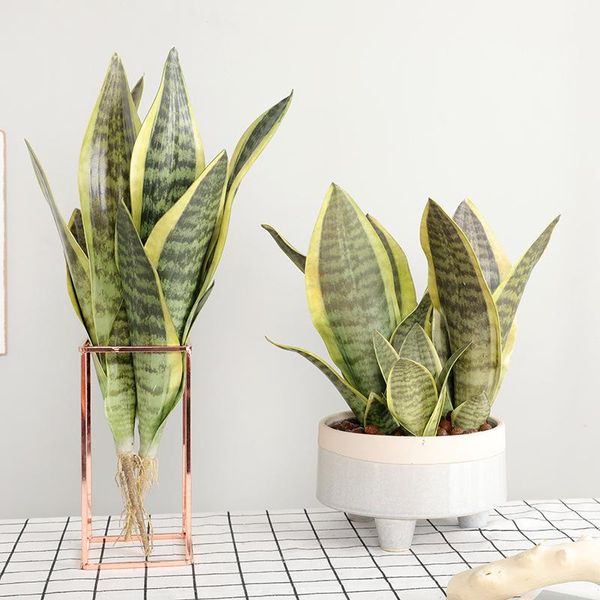 

artificial plant clover branch pseudo plastic leaf diy bonsai for home garden decoration decorative flowers & wreaths