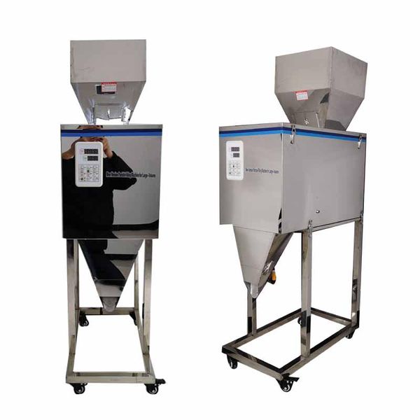 

food processors 50-5000g vertical filling machine for granular powder screw grain automatic weight packing
