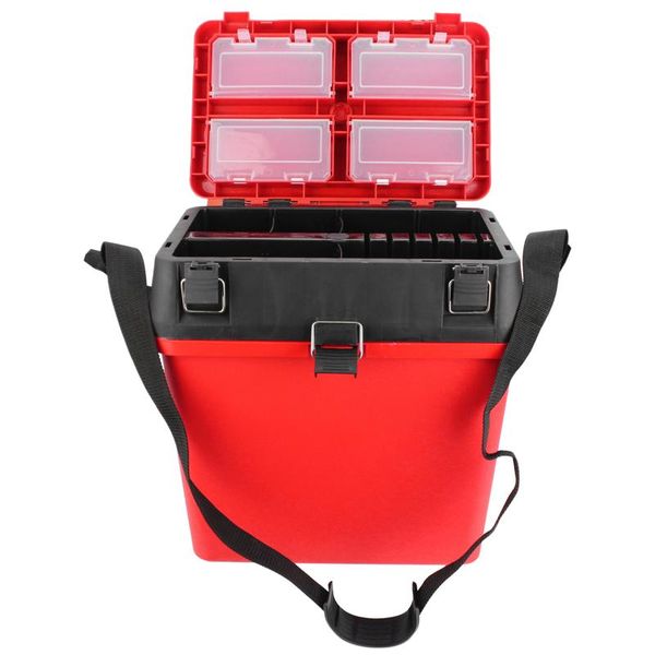 

multifunction fishing box portable bucket large volume bait tool case container accessories