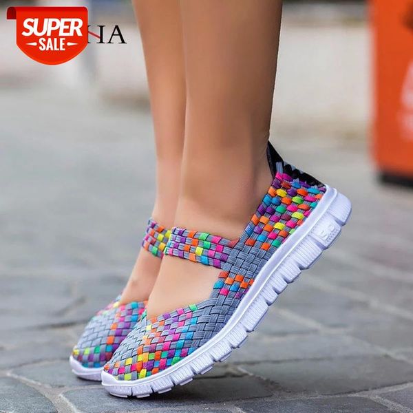 

sneakers women shoes 2021 fashion summer casual woman tenis feminino light breathable nylon weaving female #ca3r