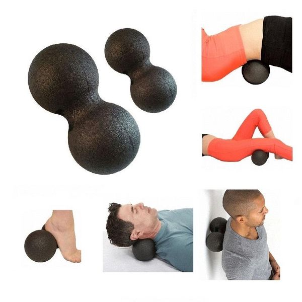 

fitness balls epp 8/12cm lacrosse myofascia ball peanut massage high density lightweight body fascia yoga