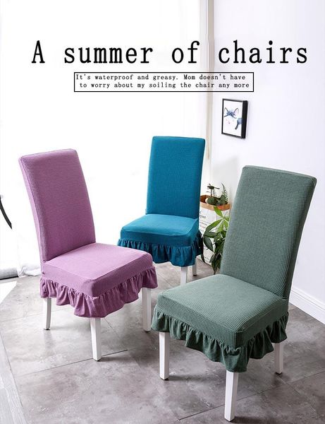 

household chair cover universal conjoined el stool table dining cushion back integrate wholesad european seat covers