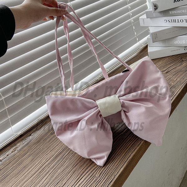 

shoulder bags luxurys designers fashion womens crossbody handbags wallets lady clutch bowknot cloth bag purse 2021 totes cross body handbag