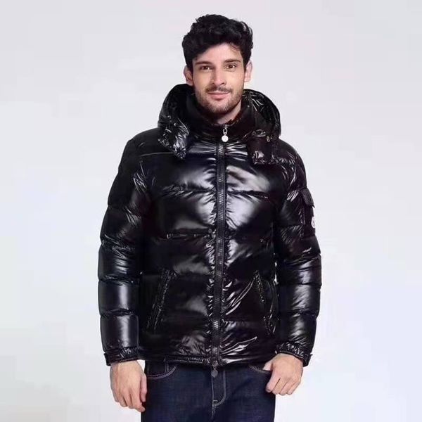 

men's thick down et, 90% in winter, white duck, horse, black red duck