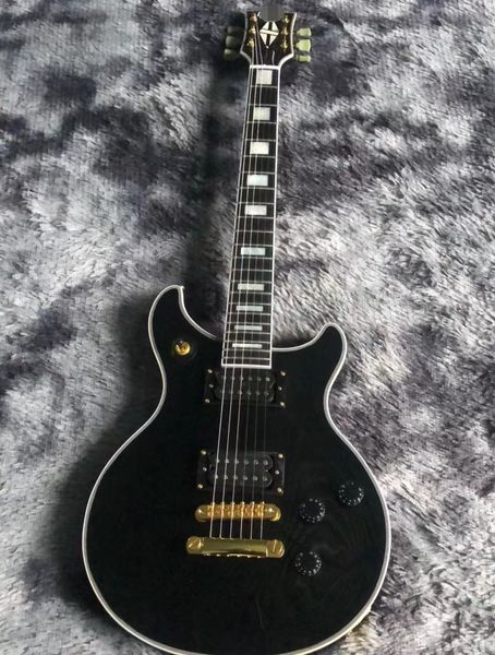 

electric guitar body mahogany golden hardware ,can customize guitars