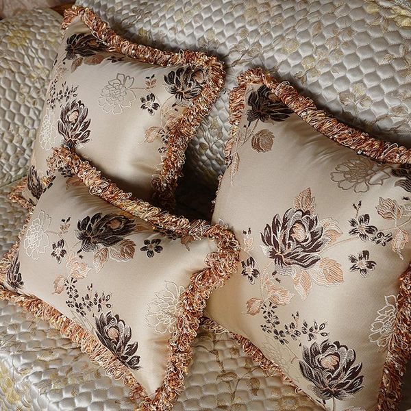 

pillowcase luxury flocking velvet cushion cover decorative cushion/decorative pillow