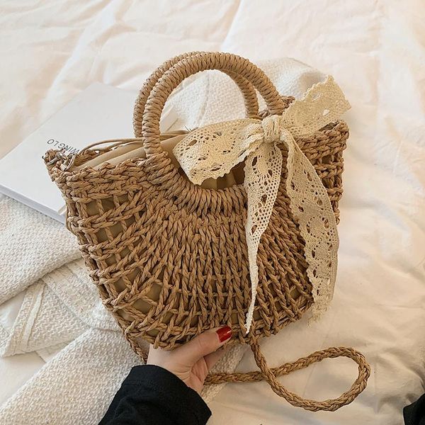 

evening bags crossbody's shoulder coat with half-coat beaches in the summer is a brief round arm of 2021 lady and tote