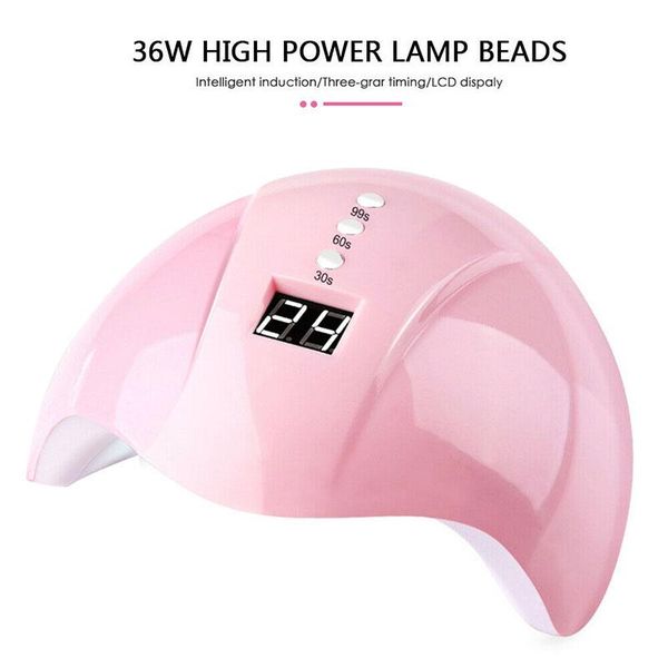 

nail dryers dryer led lamp uv light for nails polish gel machine electric manicure 36w home beauty salon teea889