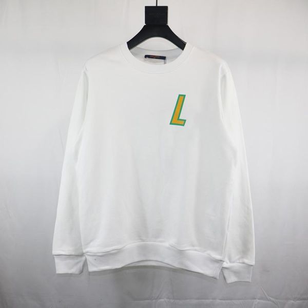 

men's hoodies & sweatshirts 21fw runway classic designer  basketball sports 1:1 clothes men women, Black