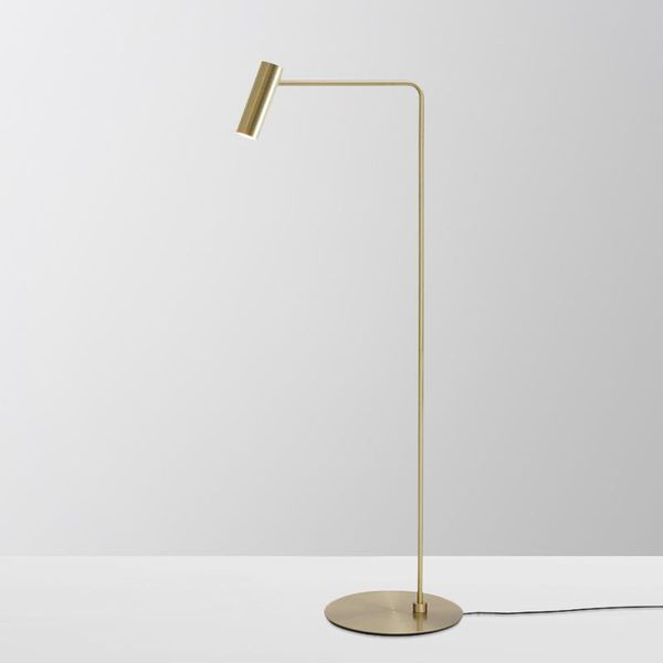 

american minimalist personality bedroom living room study post-modern designer club el marble metal floor lamp lamps