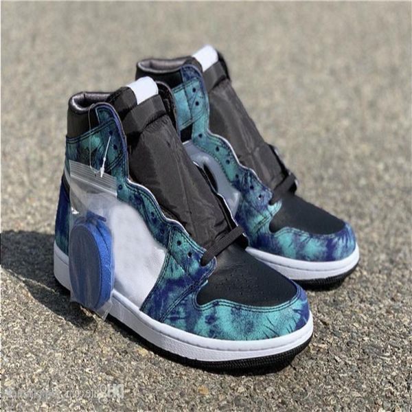 

og authentic release aurora high basketball womens tie dye cd0461-100 white black 1 green mens wmns 2020 shoes designer outdoor sneaker ujgx