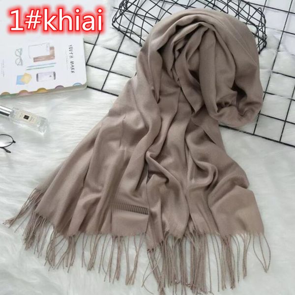 

2021 warm and luxurious autumn/winter women's scarf r6vn is a good match, Blue;gray
